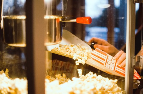 映画館といえば「できたてのポップコーン」！